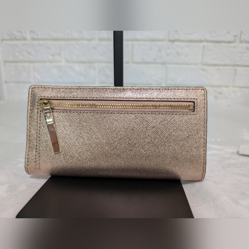 NWT Set Kate Spade Cameron Street Mini Candace Bag & Stacy Wallet Rose Gold NEW - Picture 11 of 16
